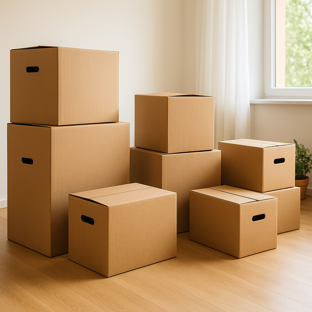 Wie groß ist ein normaler Umzugskarton? Maße, Volumen & Tipps zum Packen